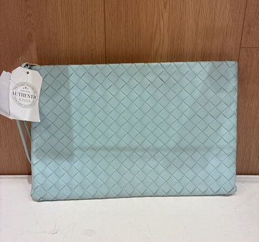Bottega Veneta Large Woven Clutch w/ Wristlet