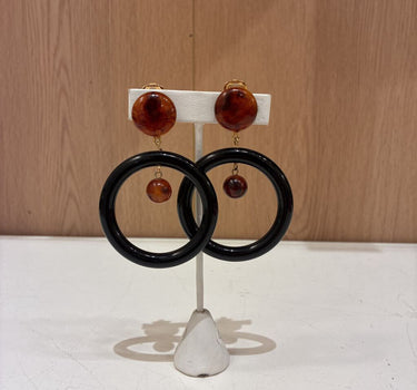 Prada Acetate Clip Hoops