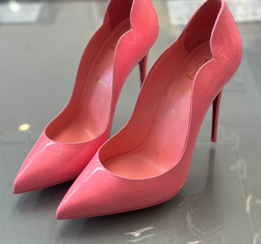 Christian Louboutin Pink Patent Leather Heels