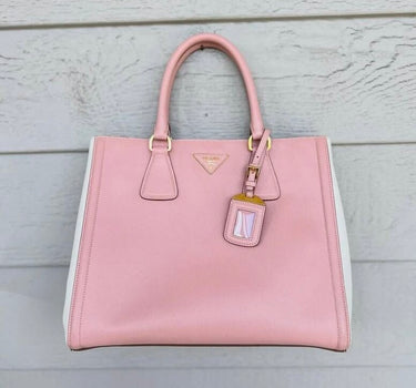 Prada as-is saffiano two tone