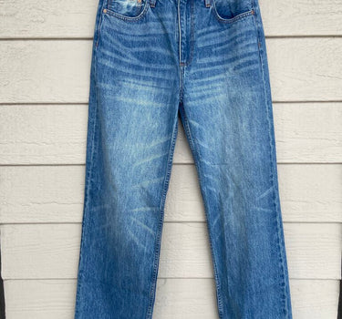 NWT Denim Forum low-rise baggy jeans Size 28