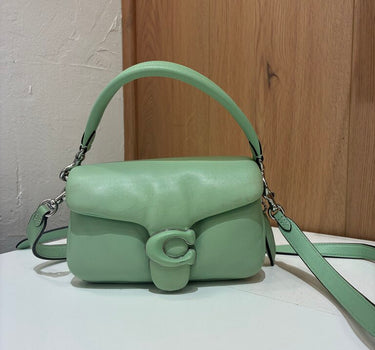 Coach Tabby Pillow Mini Green Crossbosy Bag