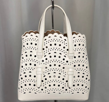 Alaia Mina Laser-Cut Tote