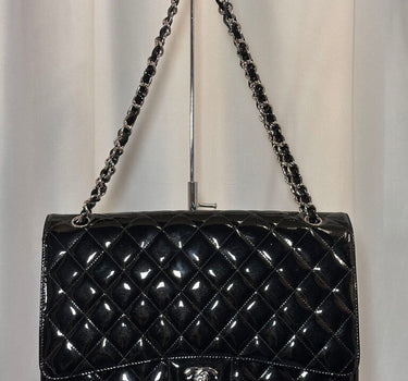 Chanel Patent Jumbo Classic Single Flap