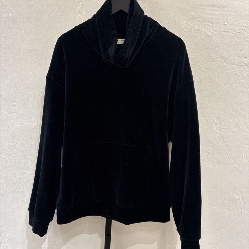 Yves Saint Laurent Velvet Turtleneck Sweatshirt Size XXL