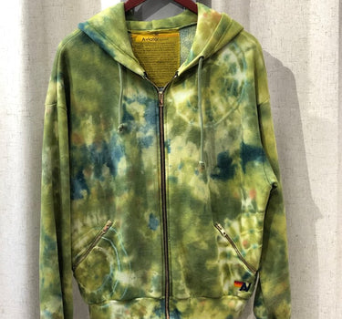 Aviator Nation Tie-Dye Zip-Up-M