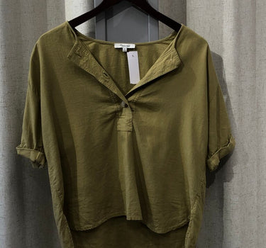 Madewell Olive Green Top-XS
