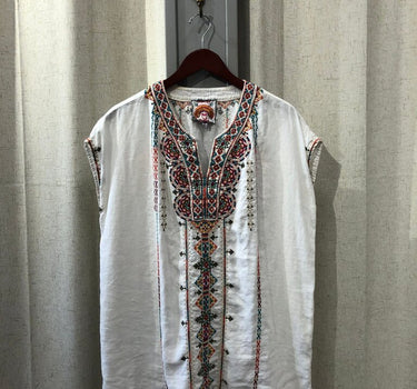 Johnny Was Embroidered Tunic-M