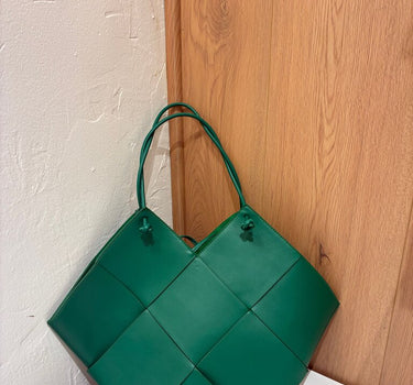 Bob Ore Woven Leather Taylor Tote