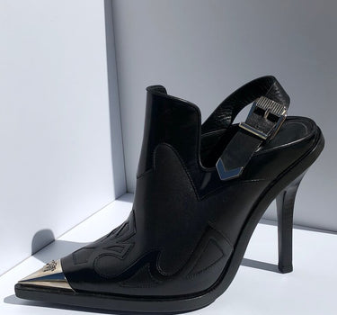 Versace Western Pointed Toe Pump