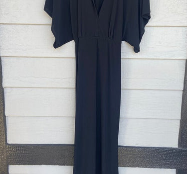 Norma Kamali Black Maxi Dress -xs