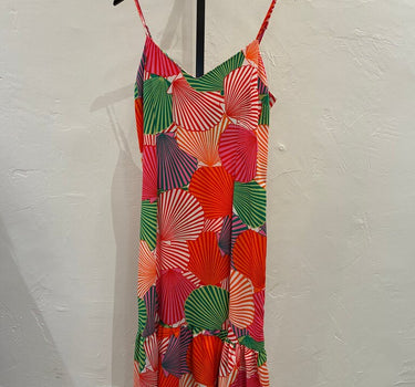 Never Fully Dressed Printed Multi Color Maxi sz 10