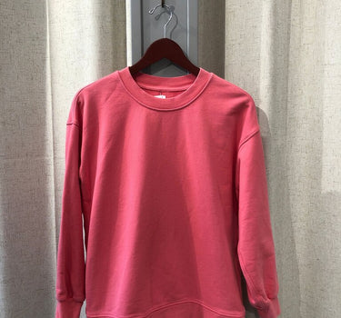 Lululemon Pink Long Sleeve Crewneck Sweatshirt