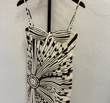 LaQuan Smith Empire Print Mini Dress Size M