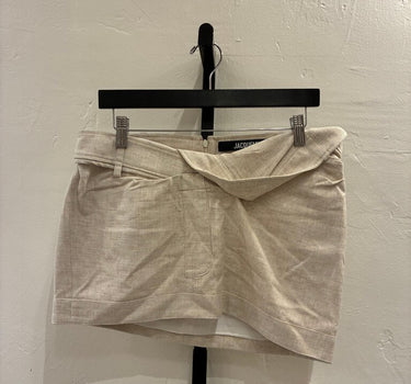 Jacquemus Le Chouchou Linen Skirt Size 40