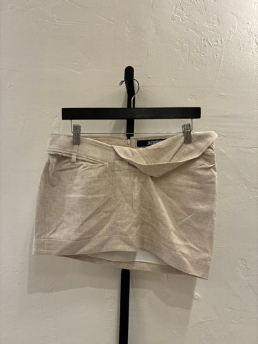 Jacquemus Le Chouchou Linen Skirt Size 40