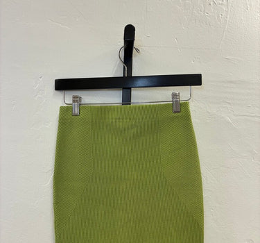 Gauge 81 Ribbed Green Skirt Size S