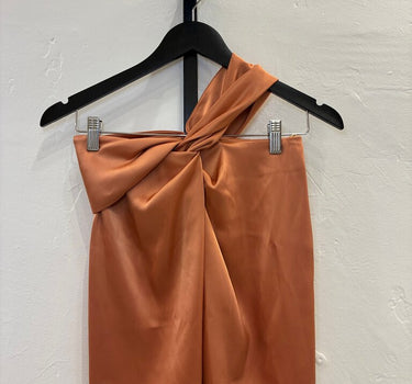 Nanushka Satin Milo Mini Skirt Size S