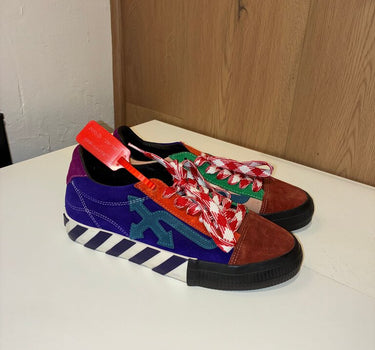 Off-White Multicolor Low Top Sneakers Size 40
