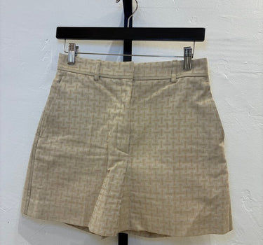 Hermès Paris Women's Tailored Shorts w/ zipfly sz 38