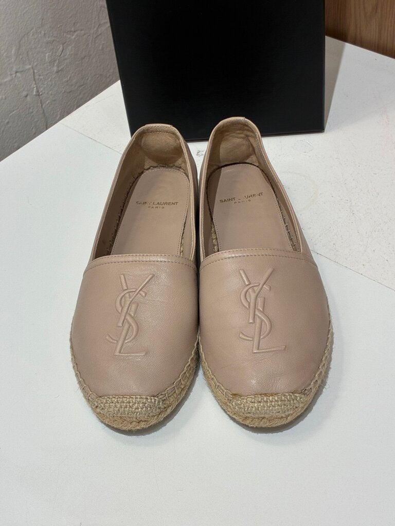 Saint Laurent Espadrille Flats Size 37 w/box