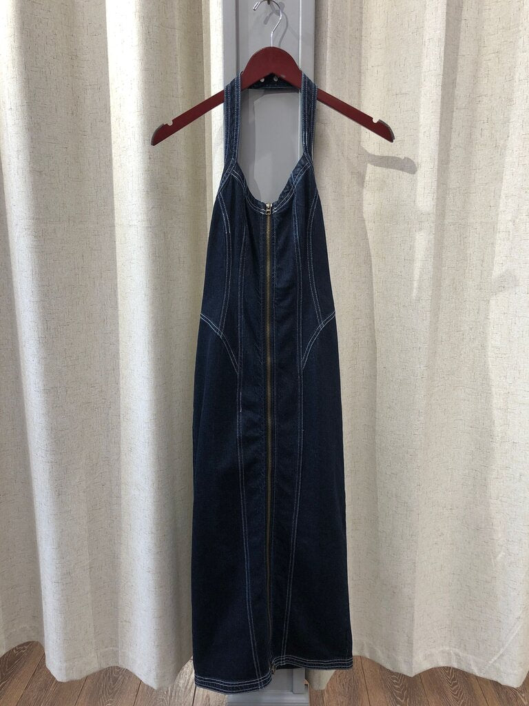 Pilcro Denim Zip Up Dress Size XXS
