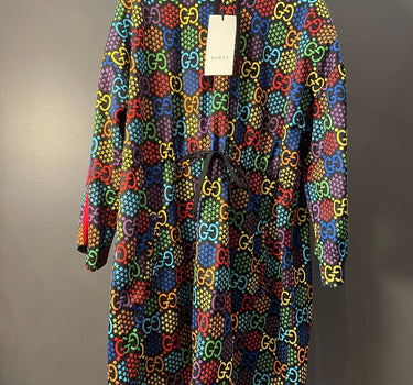 Gucci Multicolor Hooded Dress Size M