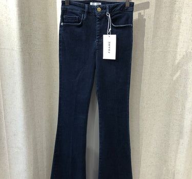 Frame Dark Wash Flared Jeans size 1