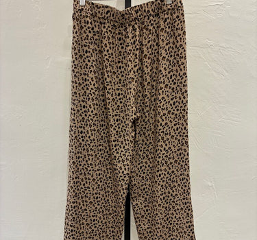 J.Crew Leopard Print Silk Pants sz 2