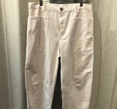 Velvet by Graham & Spencer Cream Cargo Pants size 12