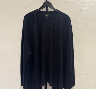 Eileen Fisher Women's Navy Cardigan- 3X