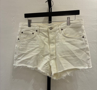 Agolde White Denim Shorts sz 29
