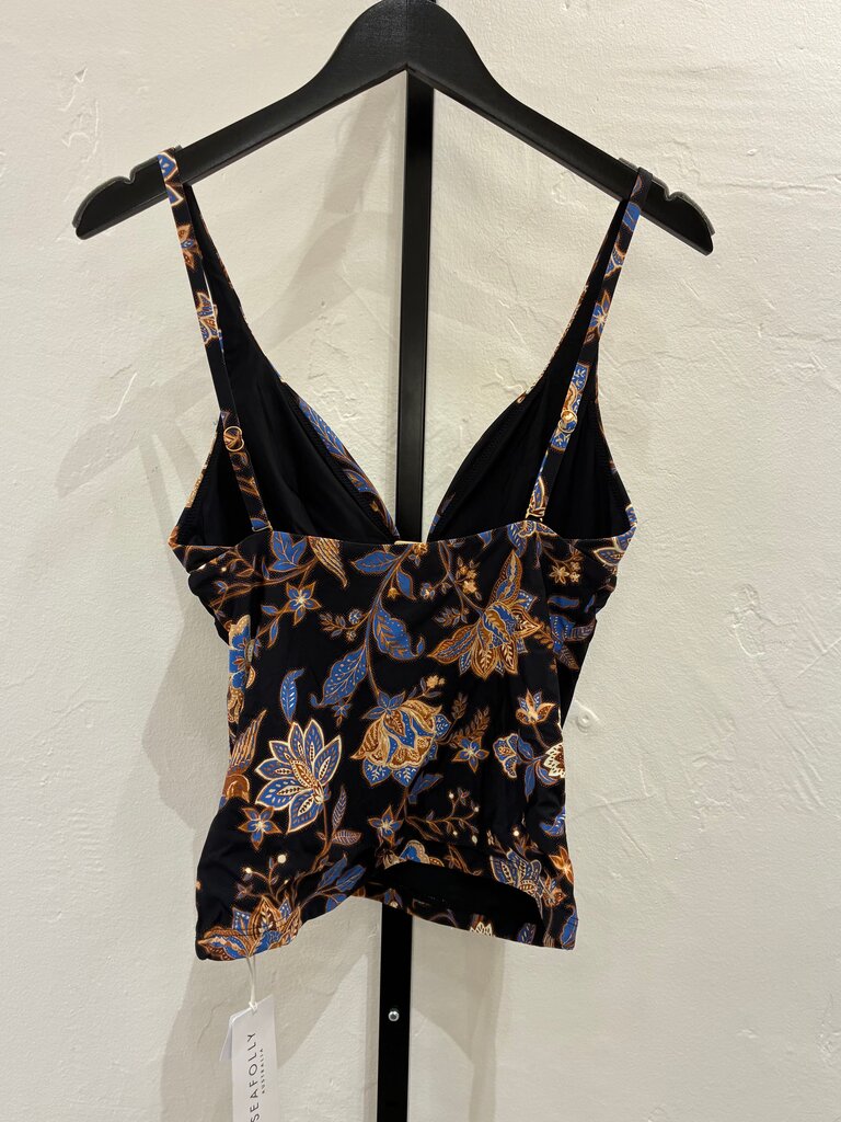 Seafolly NWT Floral Print Camisole Top sz 6