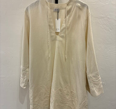 Jets Australia NWT Cream Embroidered Tunic sz S