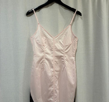 Fleur du Mal Pink and Black Lace Poplin Dress Size S