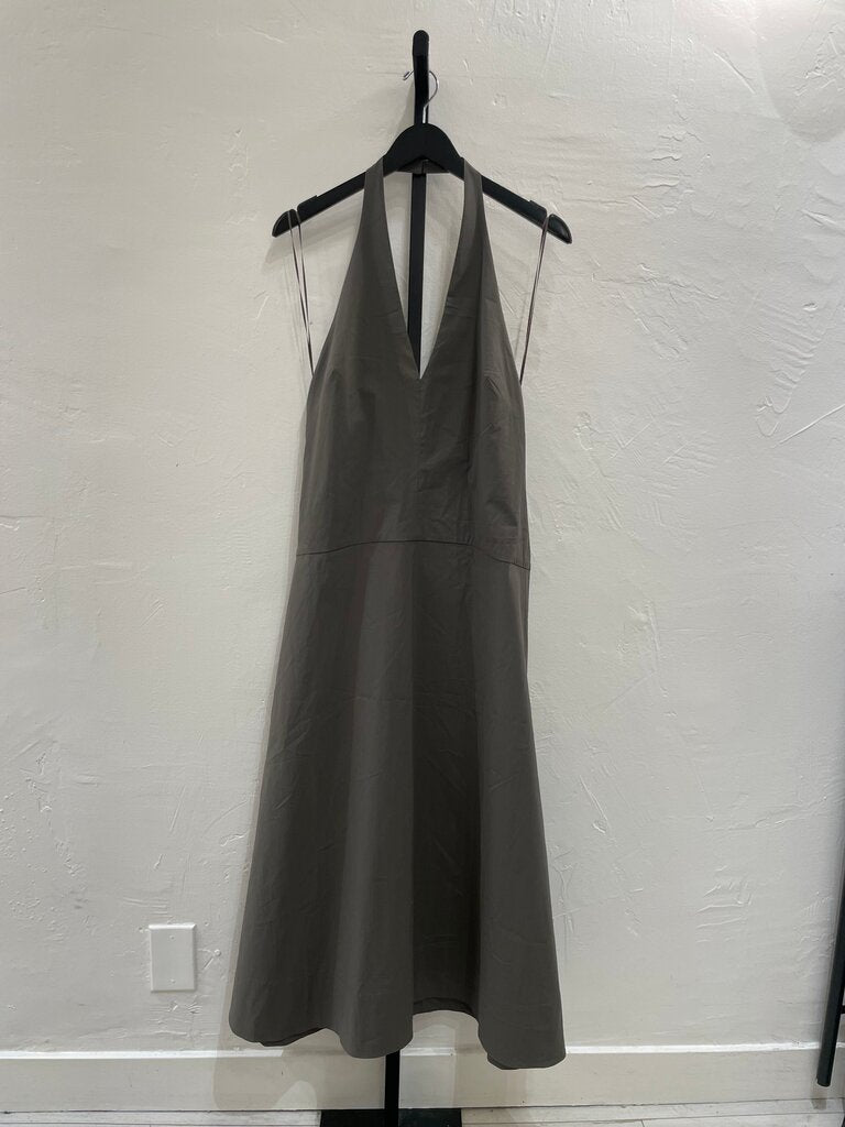 St. Agni NWT Halter Plunge Dress Size L