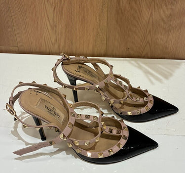 Valentino Rockstud Heels with pointed toe sz 37.5