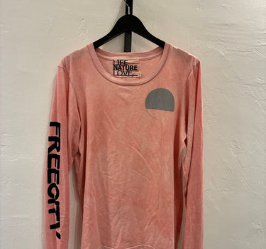 Free City Graphic Long Sleeve Tee Size L