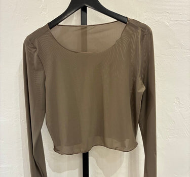 Alo Yoga Long Sleeve Sheer Top