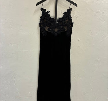 Zimmermann Black Velvet Dress- 2