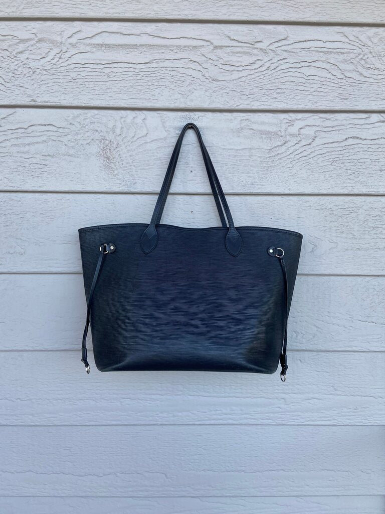 Louis Vuitton Neverfull Epi Black Tote Bag as-is