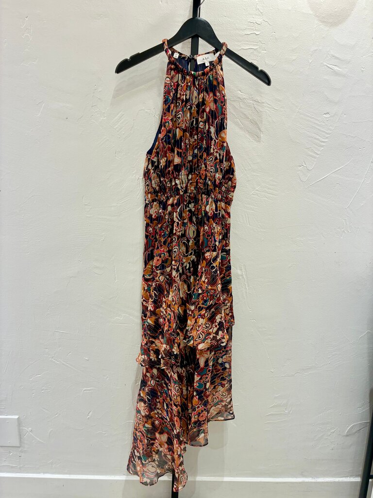 A.L.C. Multicolored Maxi Dress Size 10