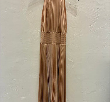 A.L.C. Pleated Halter Dress Size 10
