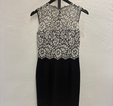 Valentino Black Lace Dress Size 4