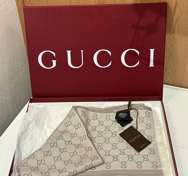 Gucci NWT Monogram Scarf