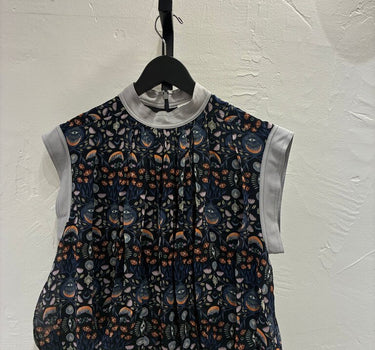 Chloé Floral Print Silk Blouse Size 36