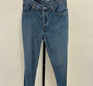 RE/DONE High Rise Slim Jeans
