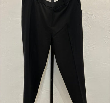 Theory Tapered Leg Black Trouser sz 12