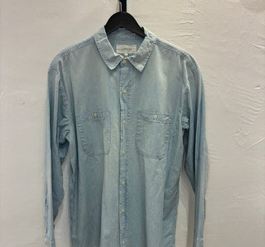 The Great. Light Blue Chambray Shirt Size 2 (M)