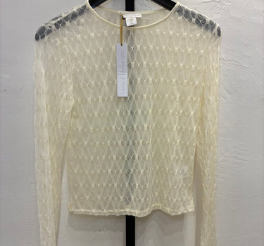 House of Harlow 1960 Long Sleeve Sheer Top Size M
